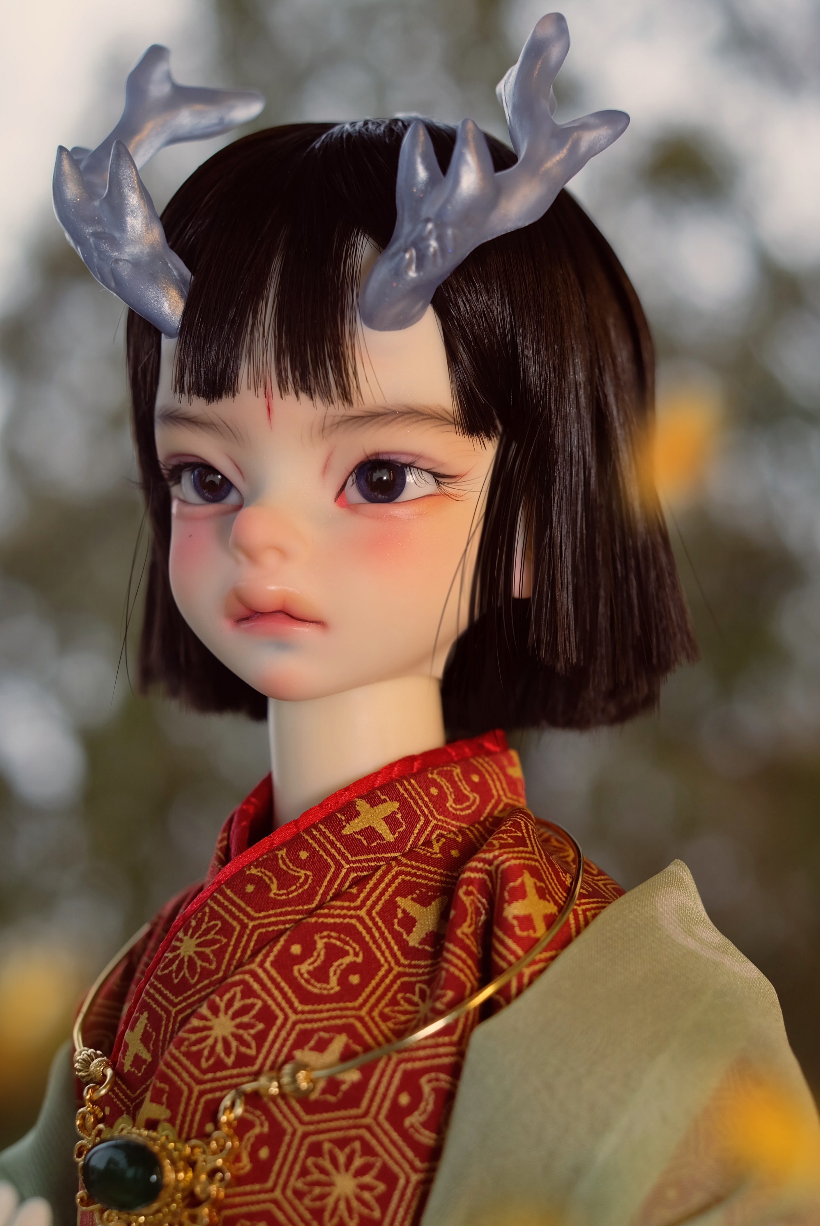 Custom doll Dragon Dianjing 1/4 BJD - Click Image to Close